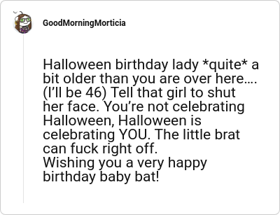 Image credit: GoodMorningMorticia | GoodMorningMorticia