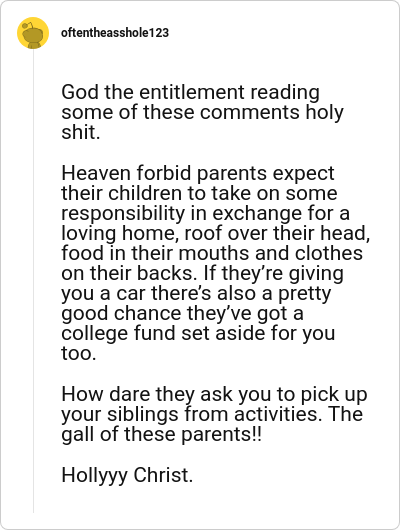 Image credit: oftentheasshole123 | oftentheasshole123