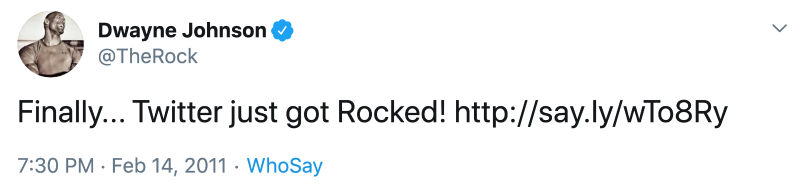 Image credit: Twitter | @TheRock