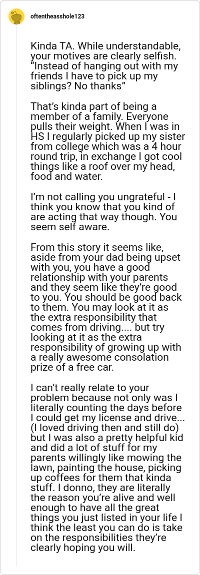 Image credit: oftentheasshole123 | oftentheasshole123