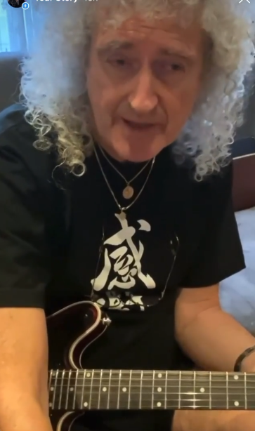 Image credit: Instagram | @brianmayforreal