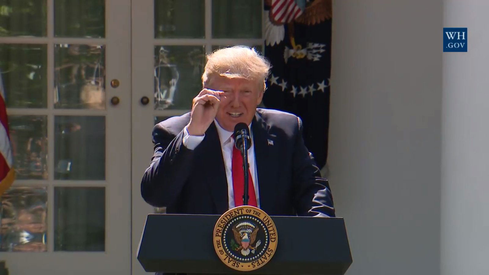 Image credit: https://commons.wikimedia.org/wiki/File:Donald-Trump-Regarding-the-Paris-Accord-and-Temperature.jpg